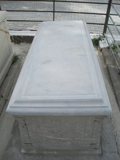 Grabstein von lasry gimol