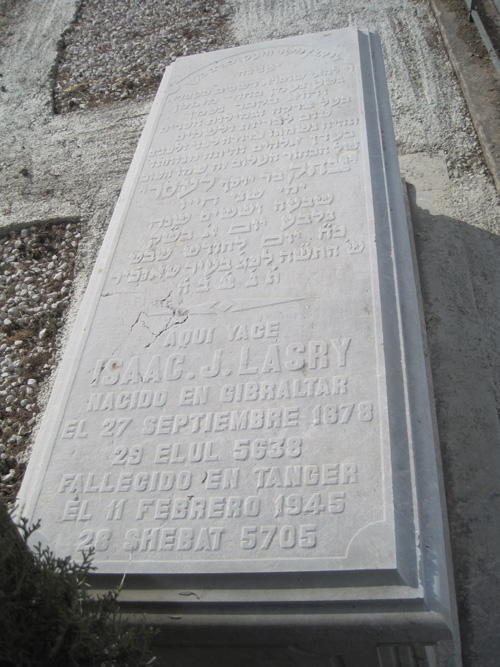 Stèle de lasry isaac
