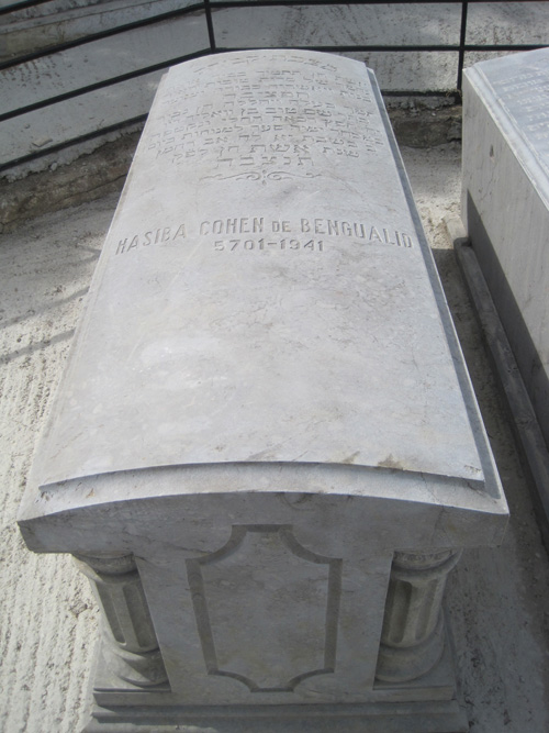 Grabstein von cohen hassiba