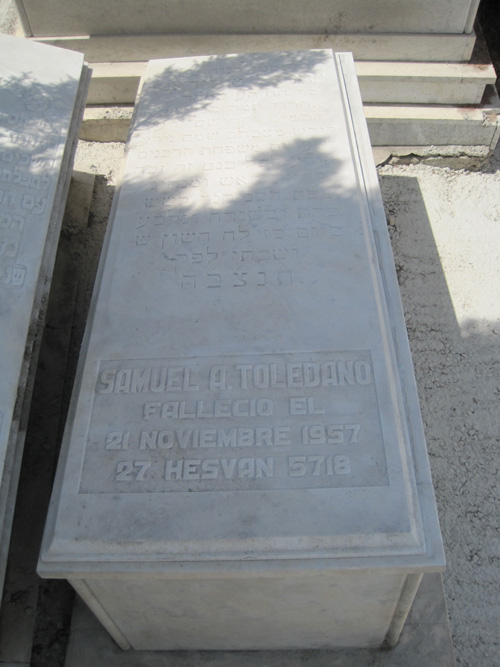 Stèle de toledano samuel