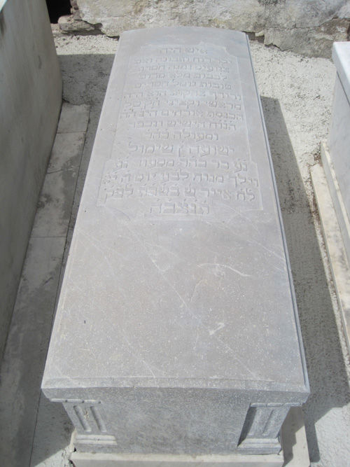 Stèle de benchimol jose yeshaoua