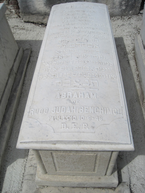 Stèle de benchimol abraham