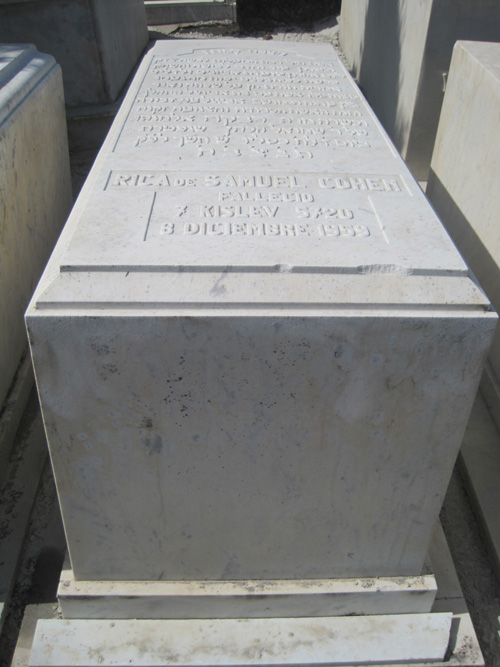 Stèle de cohen rica