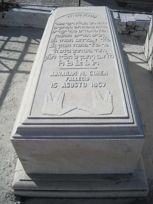 Stèle de cohen abraham