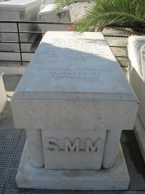 Stèle de marques samuel