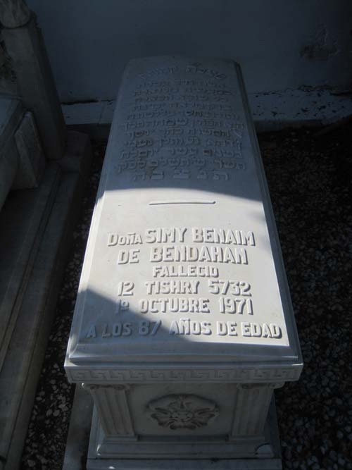 Stèle de bendahan simy
