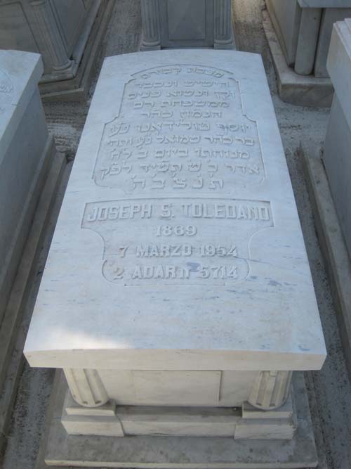 מַצֵּבה פון toledano joseph