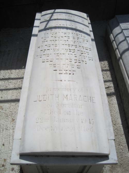 شاهدة قبر marrache judith