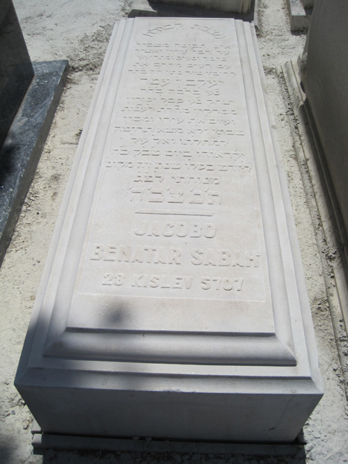 Stèle de benatar jacobo
