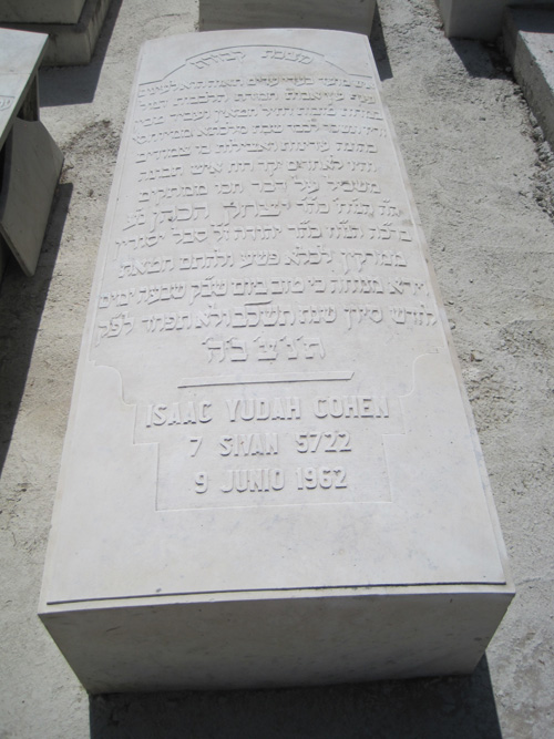 Stèle de cohen isaac