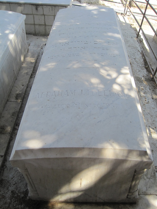 Stèle de toledano abraham