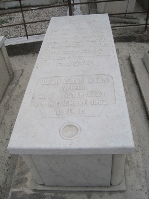 Stèle de gabay judah isaac