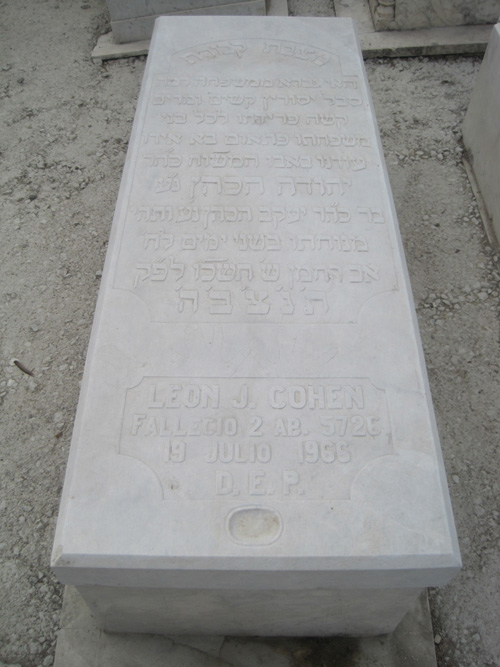 Stèle de cohen leon