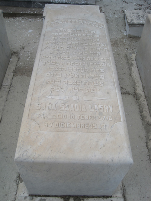 Stèle de lasry sara