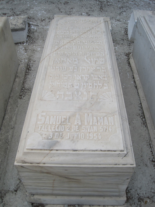 Stèle de maman samuel