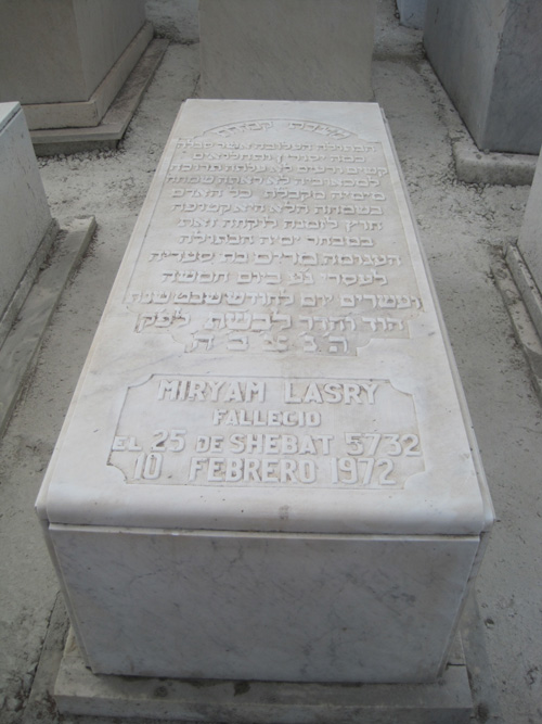 Stèle de lasry miriam