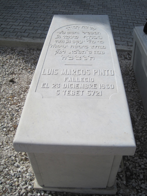Stèle de pinto luis marcos