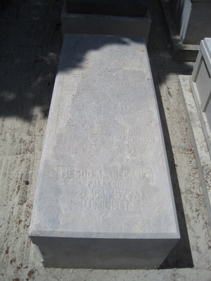 Grabstein von abecassis messod