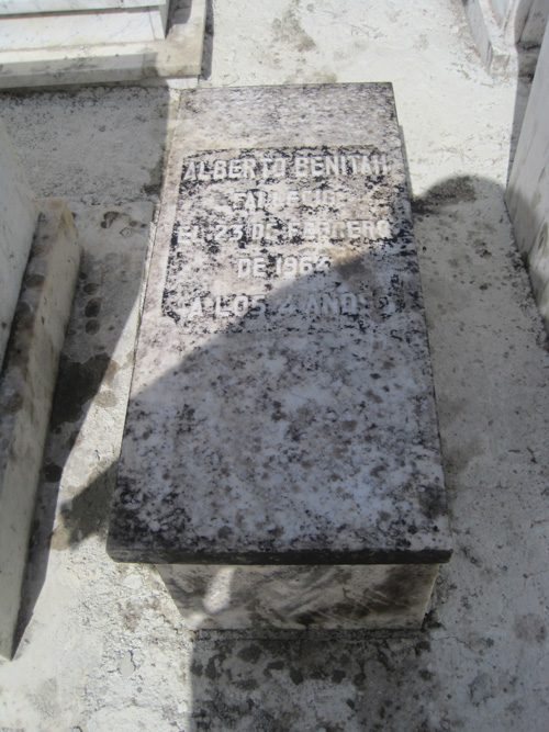 Stèle de benitah alberto
