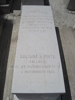 Stèle de pinto sultana