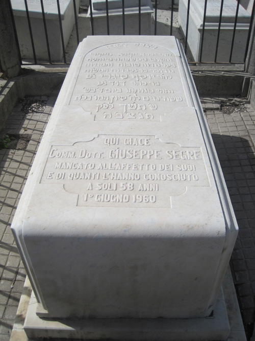 מַצֵּבה פון segre giuseppe