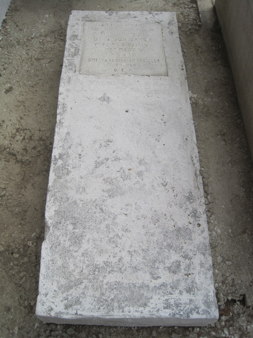 Stèle de amsellem simy abraham
