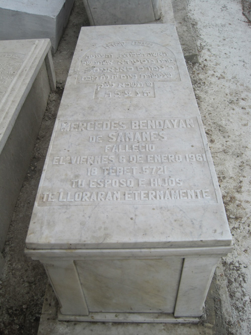 Stèle de bendayan mercedes