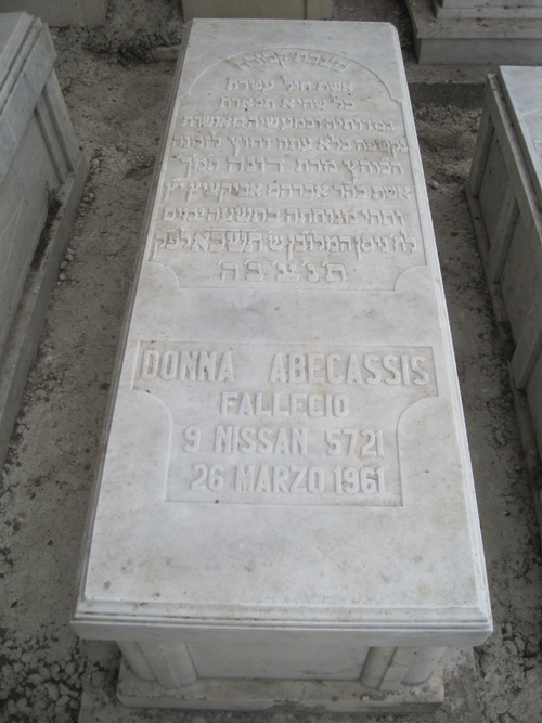 Stèle de abecassis donna