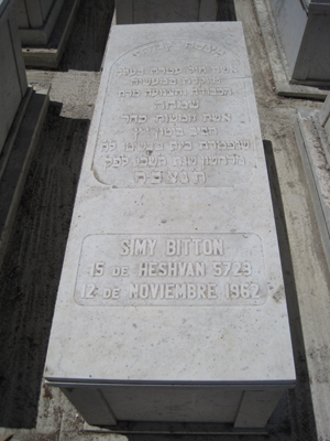 Stèle de bitton simy