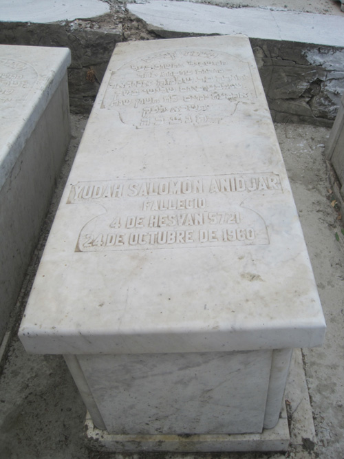Stèle de anidjar yudah salomon