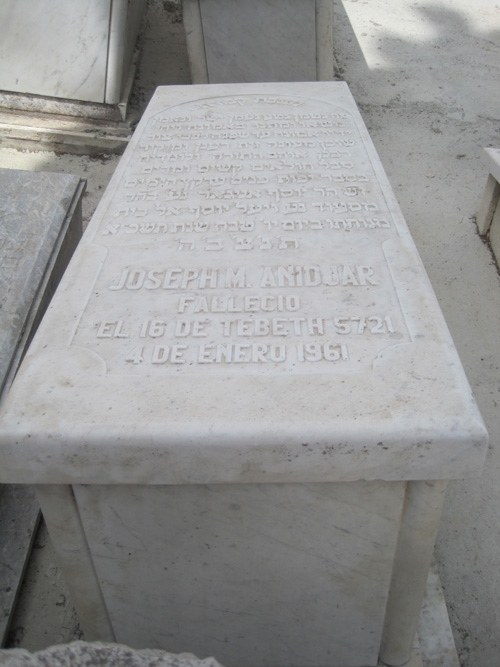 Grabstein von anidjar joseph