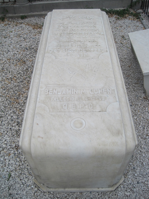 Stèle de cohen benjamin