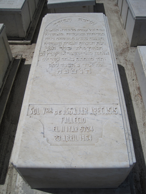 מצבת abecassis sol