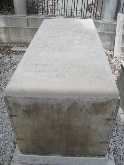 מצבת bendrihem rafael m