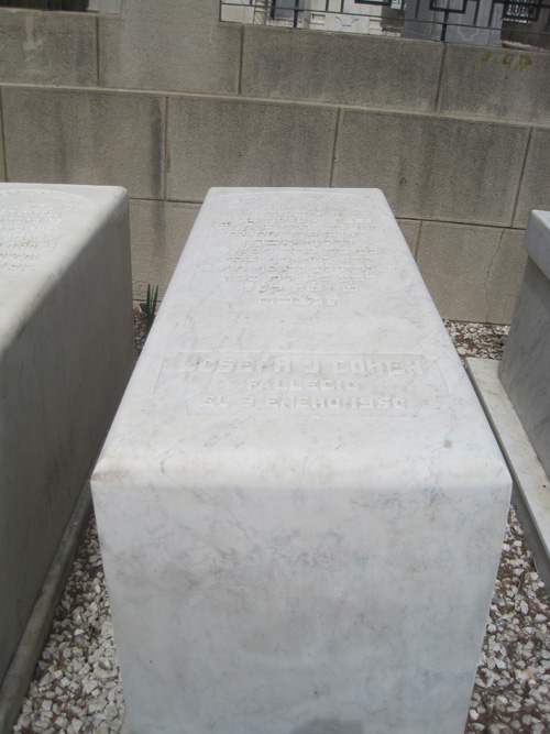 Stèle de cohen joseph
