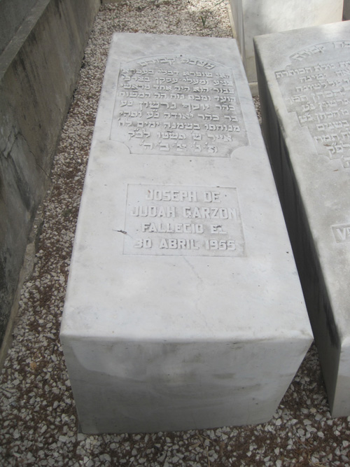מַצֵּבה פון garzon joseph