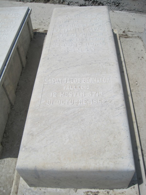 Stèle de benhayon sason