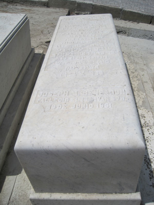 Stèle de bensadon joseph