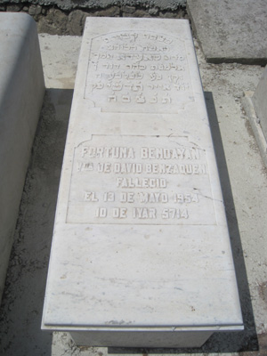 Stèle de bendayan fortuna
