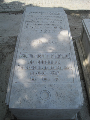 Stèle de bendelac ledicia lisette