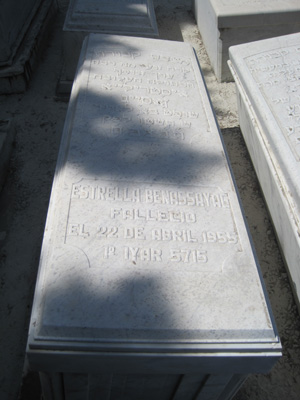 Stèle de benassayag estrella