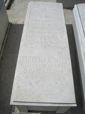 מַצֵּבה פון attias abraham