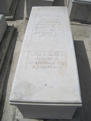 Stèle de benhayon jacob