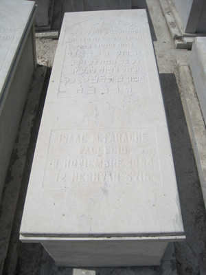 Stèle de farache isaac