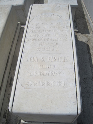 Stèle de farache leon