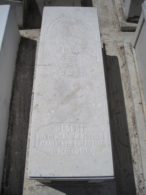 Stèle de buzaglo messody