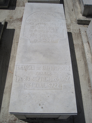 Stèle de pinto ledicia