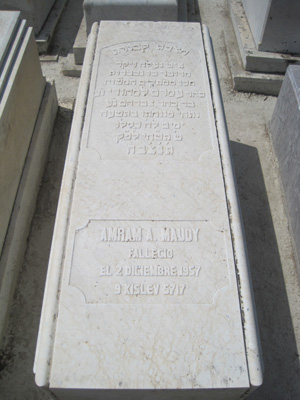 Stèle de maudy amram