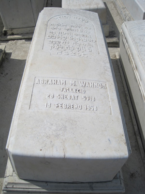Stèle de wahnon abraham