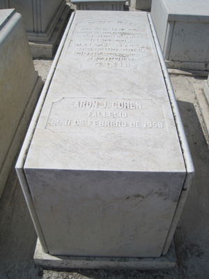 Stèle de cohen aaron